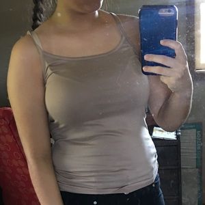 Tan Colored Basic Tank